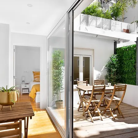Joivy Principe Real 2br With Terrace Nearby Botanical Garden Of Lejlighed Lisboa