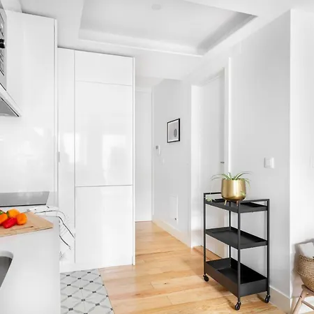 Lejlighed Joivy Principe Real 2br With Terrace Nearby Botanical Garden Of
